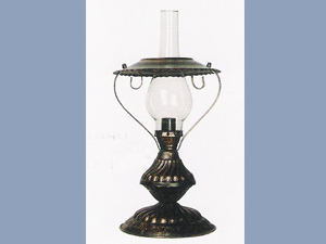 Şapkalı Gaz Lambalı Klasik Masa Lambası