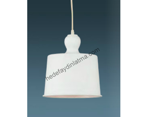 Cylinder White Metal Pendant