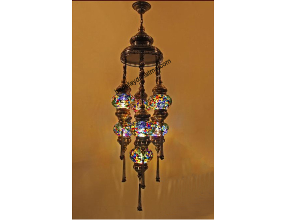 Sequential Mosaic Pendant