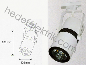 Siyah-Beyaz Tekli Metal Halide