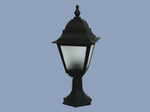 Siyah Dış Mekan Set Üstü Armatür