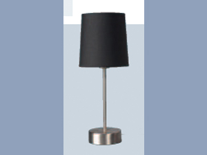 Siyah Modern Abajur Masa Lambası