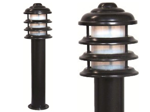 Black Floor Aliminium Lamp