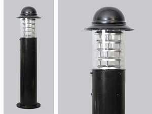 Black Floor Aliminium Lamp