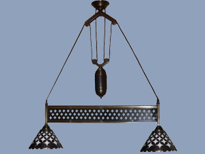 Star Elevator with Chandelier