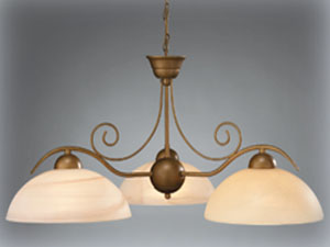 Stil 3\'lü  Chandelier