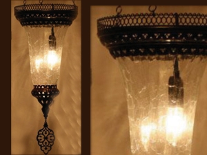 Tekli Klasik Osmanlı Sarkıt 40cm