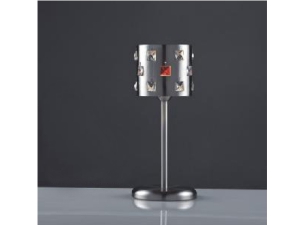Single Chrome Modern Table Lıght