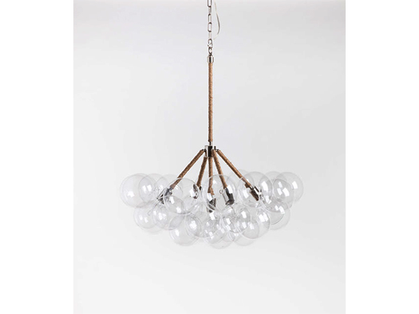 The Five Branch Bubble Chandelier