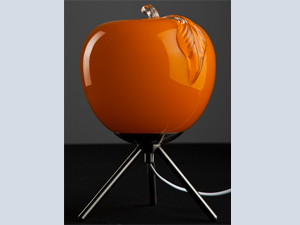 Orange Apple Modern Table Lamp
