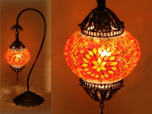Orange Table Lamp