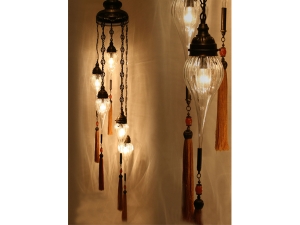 5-Pendant Glass Blowing