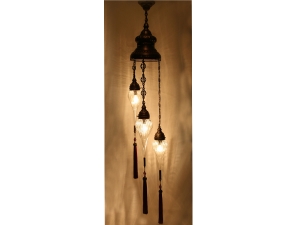 3-Pendant Glass Blowing