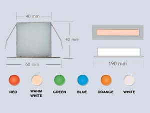Uzun LED Downlight-190mm
