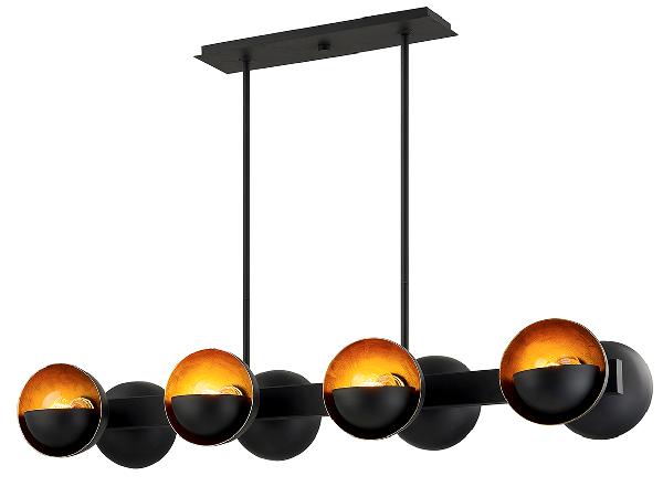 Long Sunset Chandelier