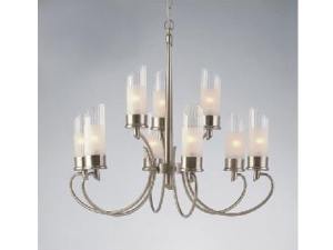 Vendi Satin Nickel Pendant Classic