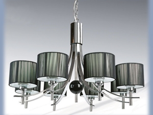 Violet Pendant Lampshade of 8