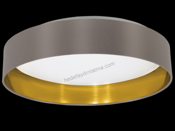 Yuvarlak Kahverengi Fixture Ceiling Armatüre