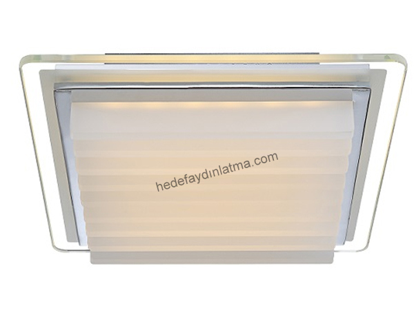 Zody Modern Kare Ceiling Armatürü